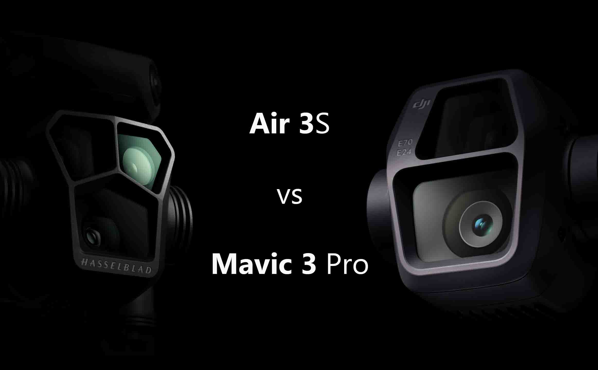mavic 3 pro vs air 3s